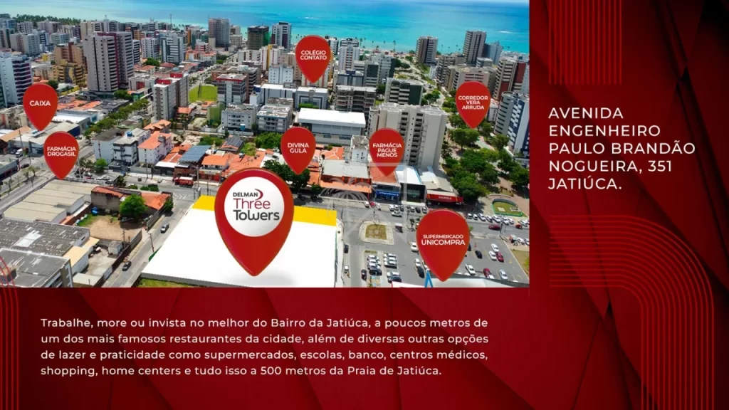 Salas comerciais Jatiúca Empresarial Three Towers Delman — miniatura 2