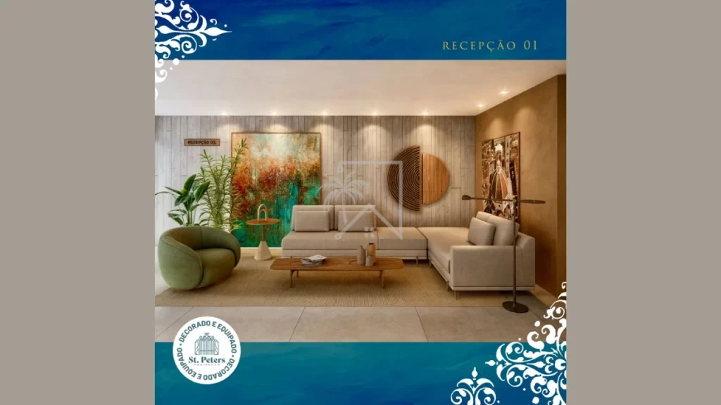 Apartamento Ponta Verde 3 e 4 Suítes St. Peters Delman — miniatura 3