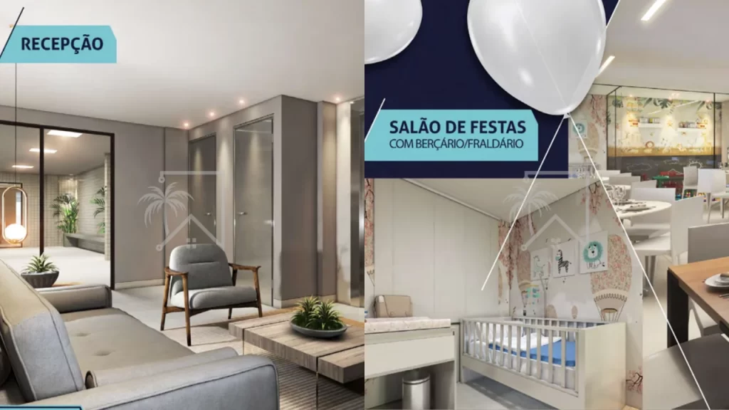 Edifício Kairós Delman Apartamento de 3 Quartos na Jatiúca — miniatura 3