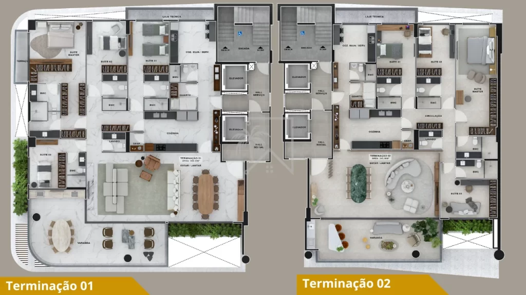 Grand Yacht V2 Apartamento alto padrão Beira Mar — miniatura 15