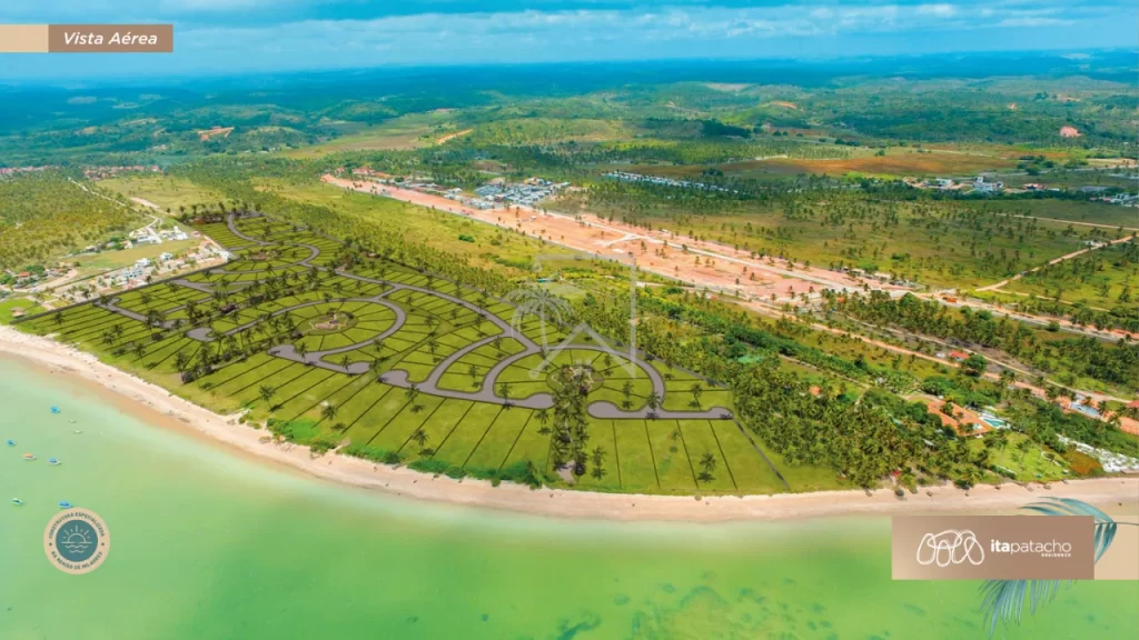 Rota dos Milagres Lotes pé na areia na Praia do Patacho — imagem 19