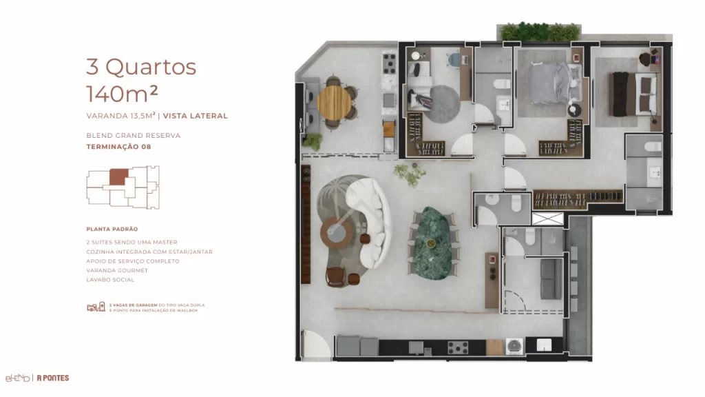 Blend Grand Reserva Apartamentos Alto Padrão — miniatura 20