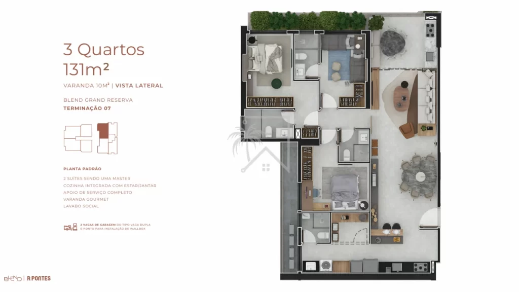 Blend Grand Reserva Apartamentos Alto Padrão — miniatura 23