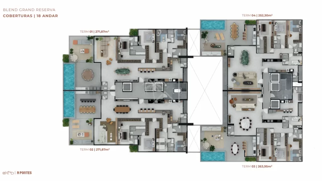 Blend Grand Reserva Apartamentos Alto Padrão — miniatura 30