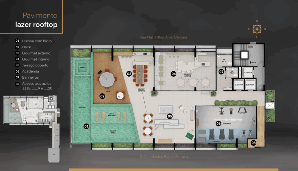 Moura Dubeux Maceio Concept Jatiúca Studios e Apartamentos — miniatura 5