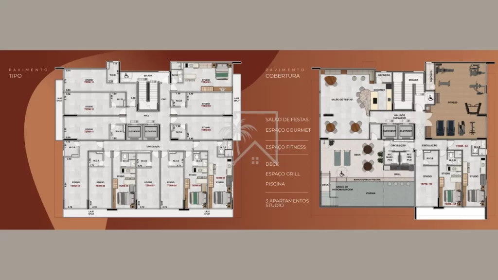 Studio Volpe Residence Ponta Verde — miniatura 11