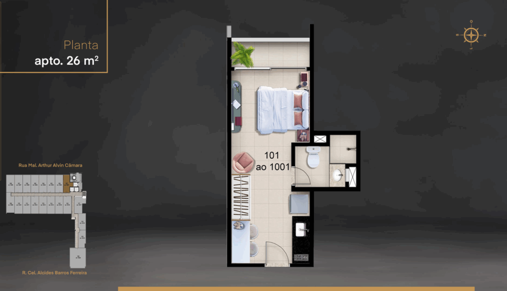Moura Dubeux Maceio Concept Jatiúca Studios e Apartamentos — miniatura 17