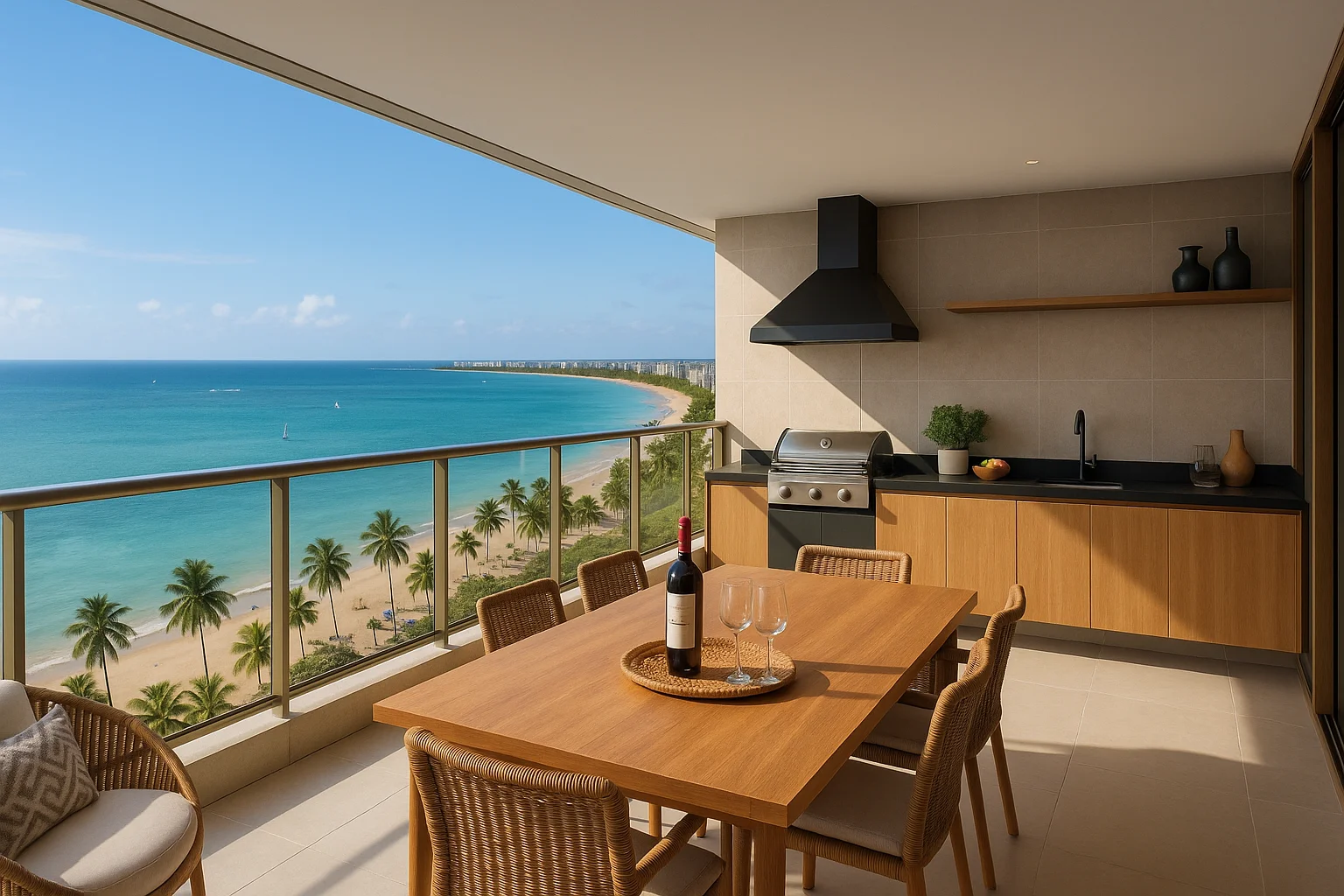  apartamento na ponta verde maceio