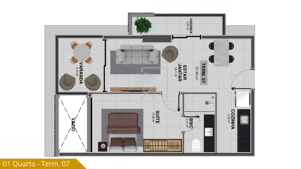 Vert Home Corporate – V2 Construções | Maceió (Ponta Verde) — miniatura 21