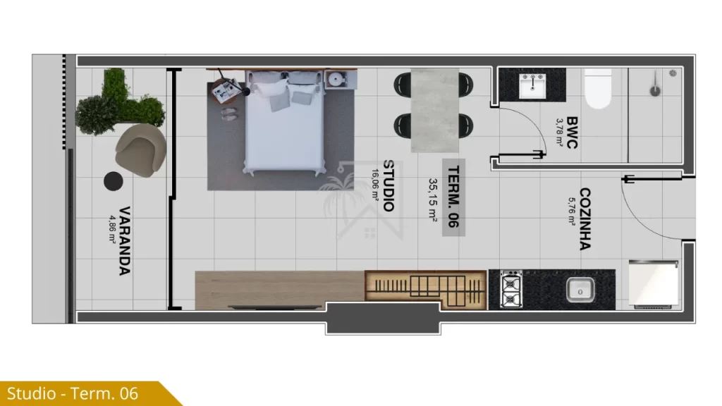 Vert Home Corporate – V2 Construções | Maceió (Ponta Verde) — miniatura 23
