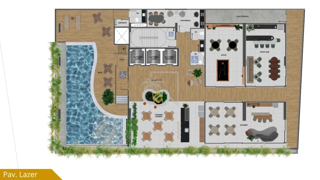 Vert Home Corporate – V2 Construções | Maceió (Ponta Verde) — miniatura 25