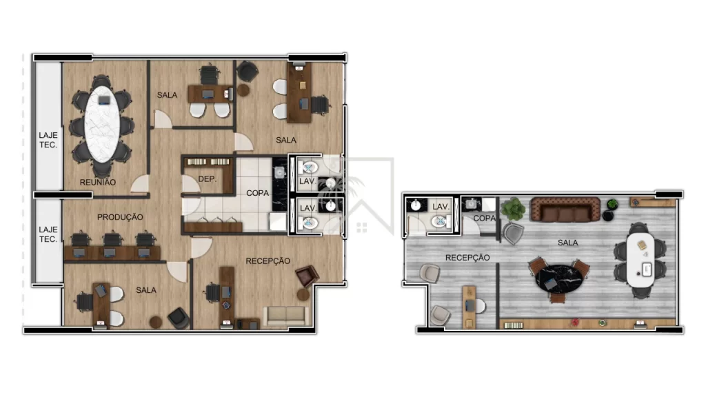 Link Office Telesil: Salas Modernas, em frente ao Parque Shopping — miniatura 6