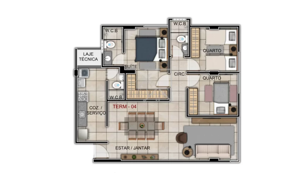 Entremares Residencial – Apartamentos Praia de Cruz das Almas — miniatura 12