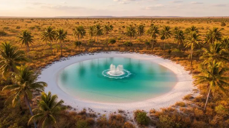 Fervedouros do Jalapão — piscina natural turquesa no cerrado tocantinense