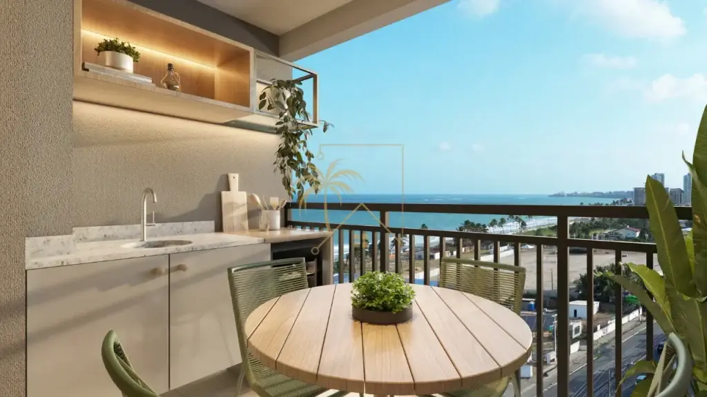Mood Jacarecica: apartamentos 2 e 3 quartos vista-mar em Maceió