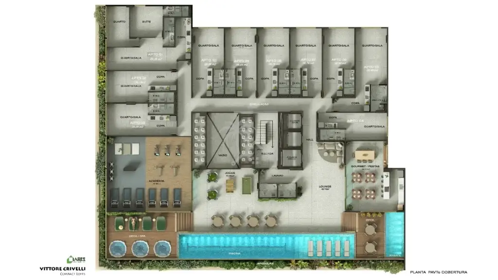 Vittorio Crivelli | Studios e Apartamentos na Ponta Verde Maceió — miniatura 7