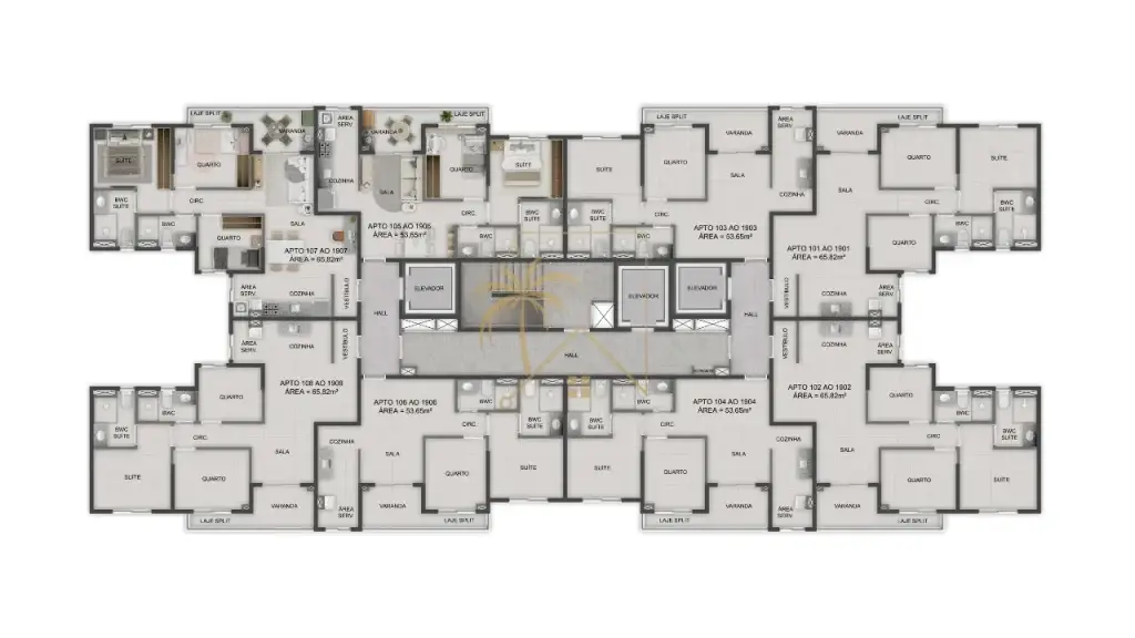 Mood Jacarecica: apartamentos 2 e 3 quartos vista-mar em Maceió — miniatura 33