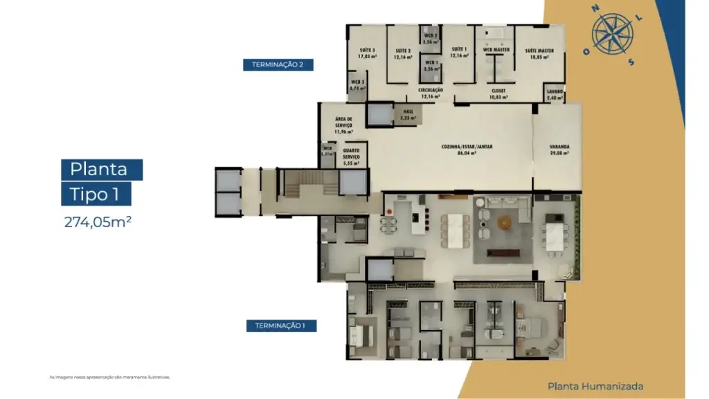 Algarve Residence Maceió | Apartamentos Luxo Pé na Areia — miniatura 40