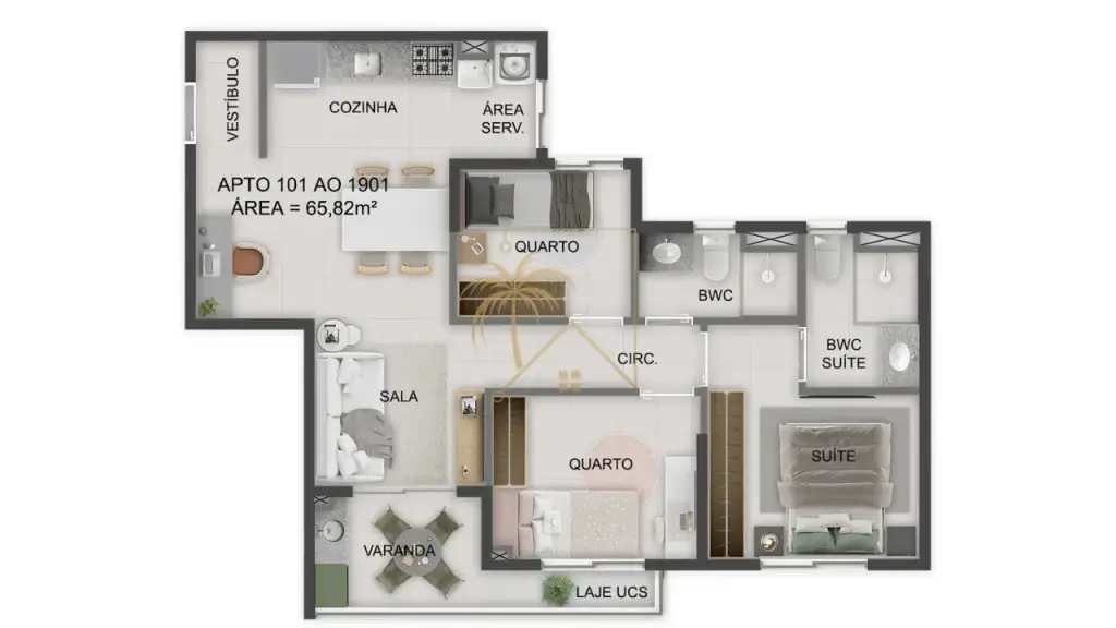 Mood Jacarecica: apartamentos 2 e 3 quartos vista-mar em Maceió — miniatura 34