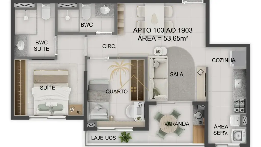 Mood Jacarecica: apartamentos 2 e 3 quartos vista-mar em Maceió — miniatura 35